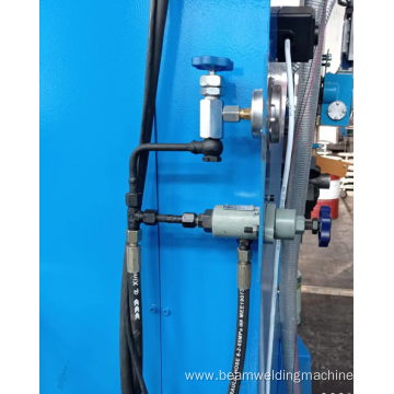 Conical Dodecagon Street Pole Shut and Welding Machine